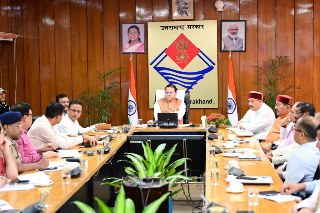 CM Pushkar Singh Dhami Reviews Arrangements for the Char Dham Yatra